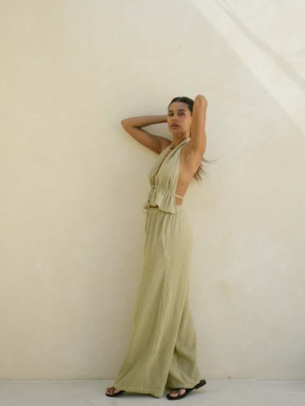 Bahhgoose Cha Pant ~ olive